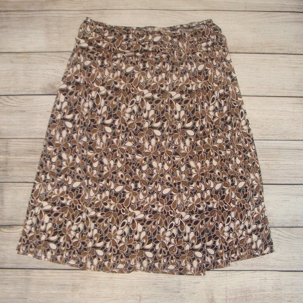 Susan Lawrence Stretch Pull On Skirt L